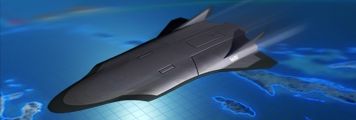 Style of Speed DARPA USAF Lockheed Martin FALCON Hypersonic Cruise Vehicle (HCV) Catamaran Concept